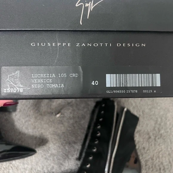 Giuseppe Zanotti stiletto lace up boots - Picture 5 of 11